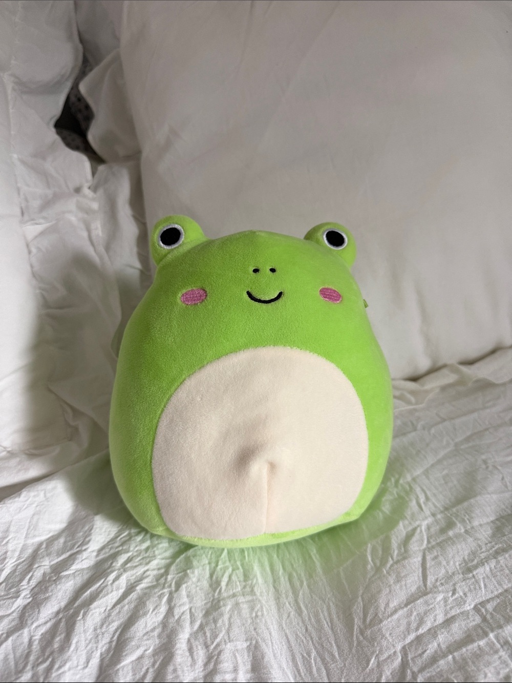 Squishmallows Bright Lime Green Frog Plush